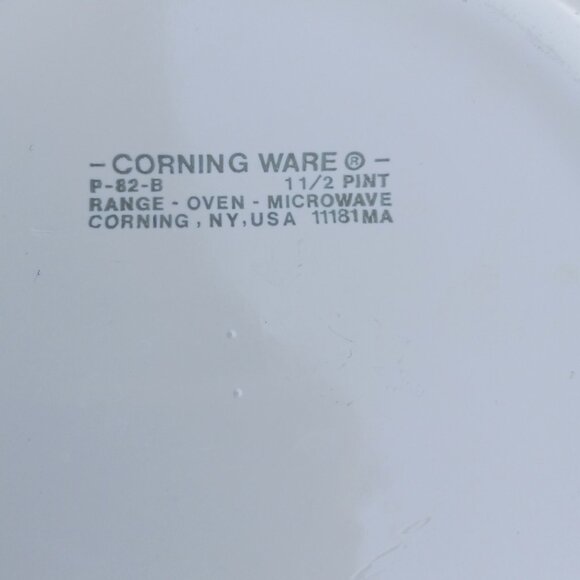Vintage Corning Ware Spice of Life 1 1/2 Pint Sauce Pan with Lid P-82-B - Picture 8 of 16